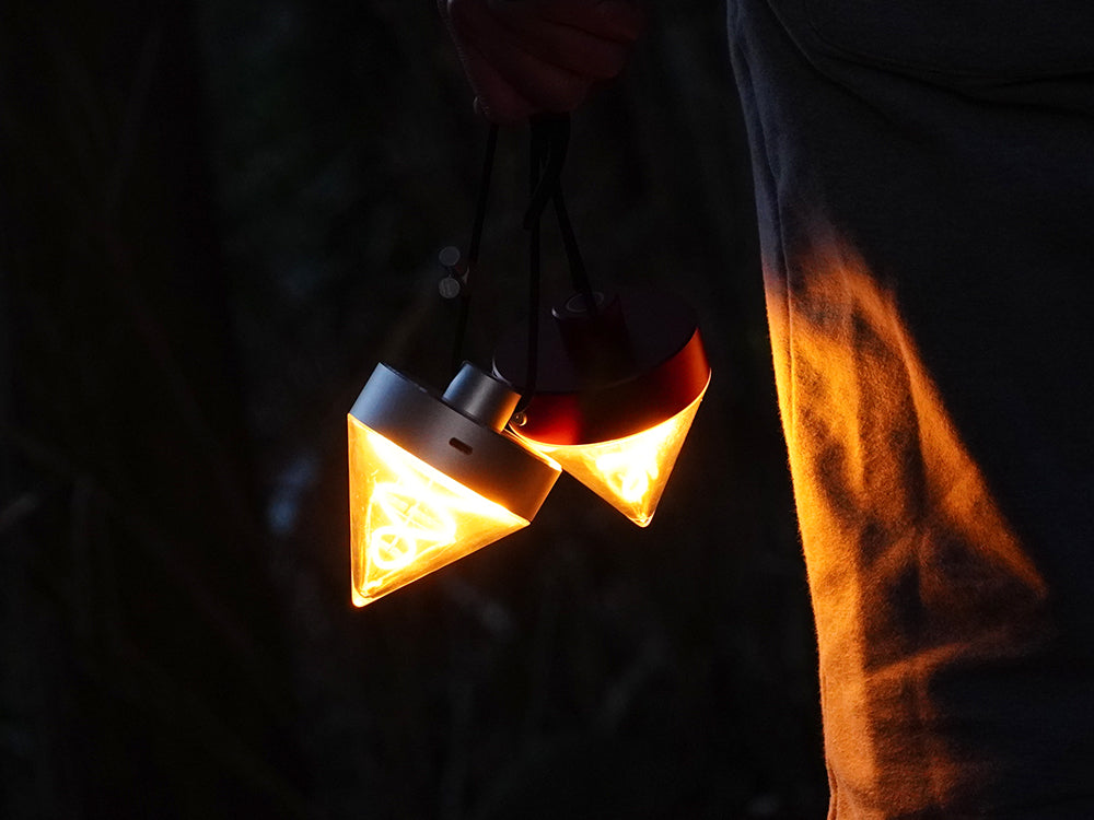 FUTURE FOX LoAランタン 円錐 小型 LEDランタン