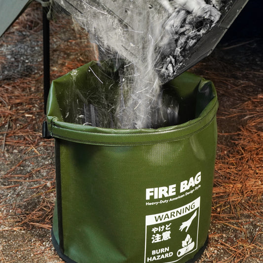FUTURE FOX アッシュバッグ FIRE BAG 燃えカス収納袋 火消し袋【予約販売:11月上旬より順次発送予定】