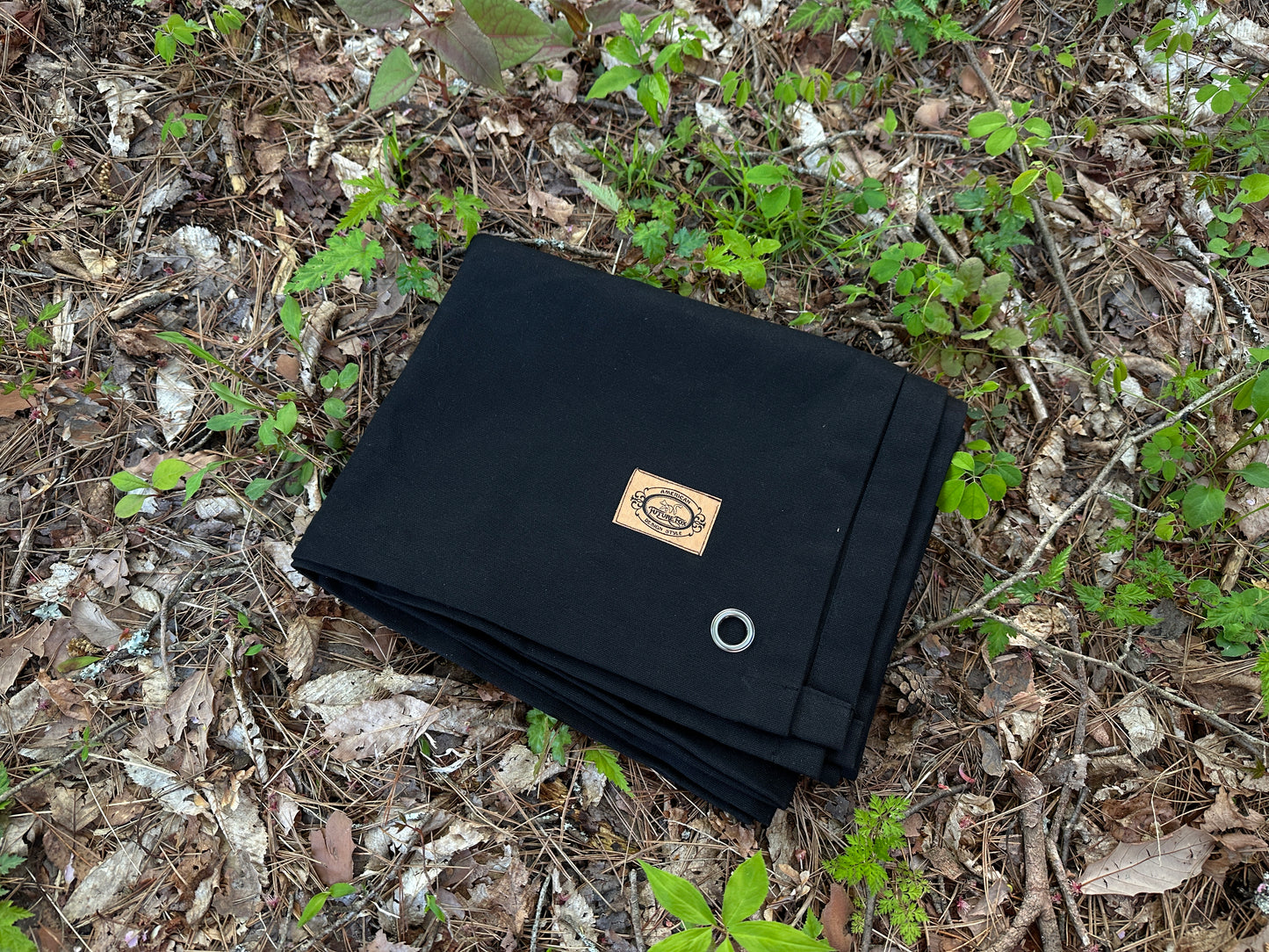 FUTURE FOX 帆布グランドシート パラフィン加工 撥水加工 208cm×135cm