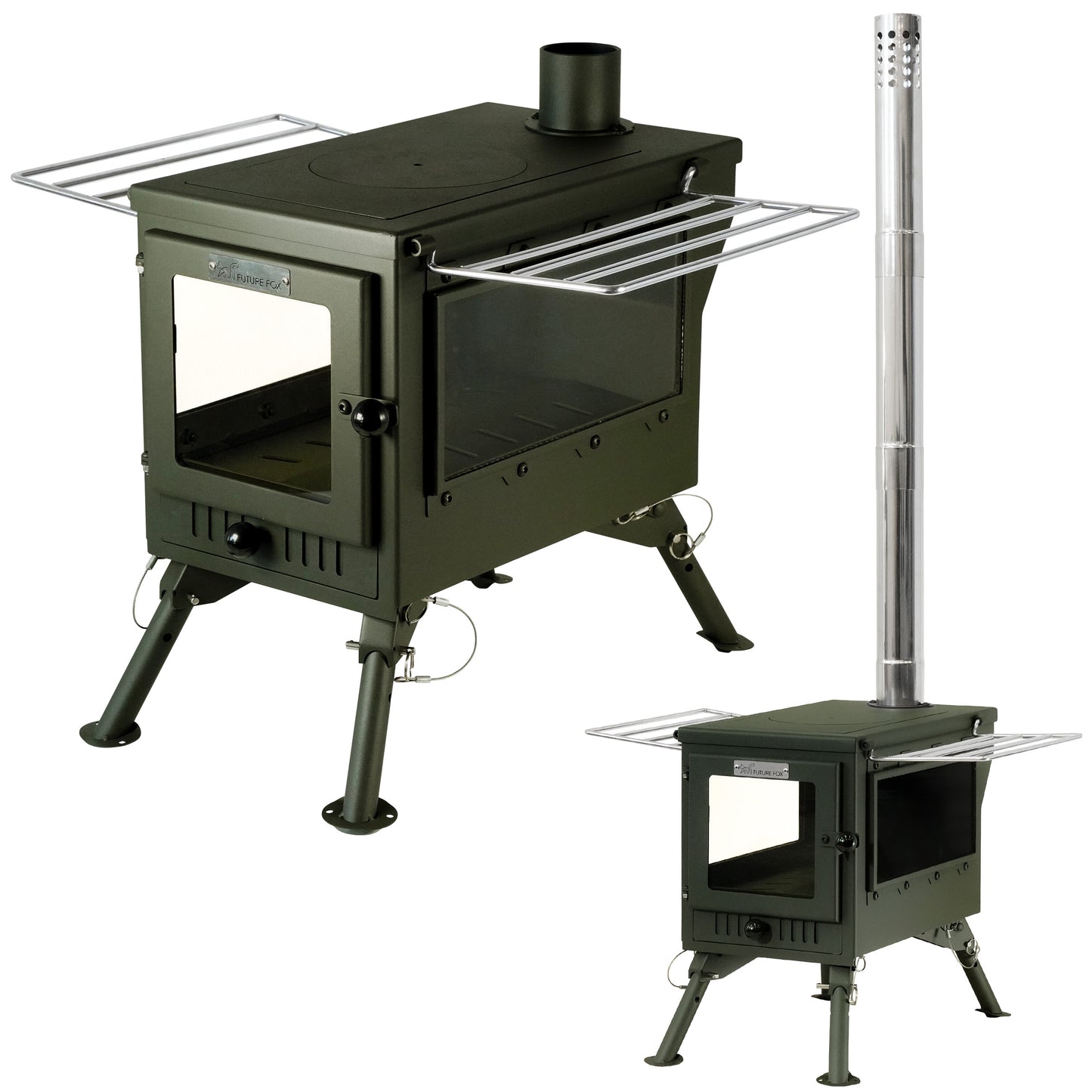 薪ストーブ 3面ガラス (プロテクター別売)