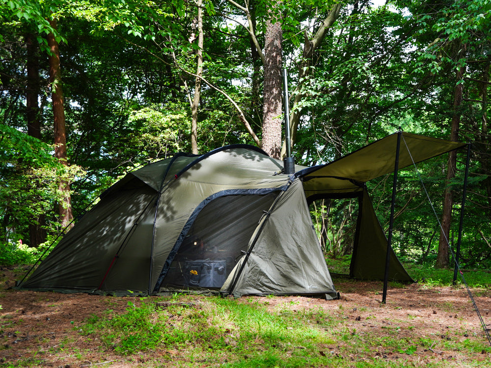 FOX-PRAIRIE 家庭帳篷,適合 4-5 人