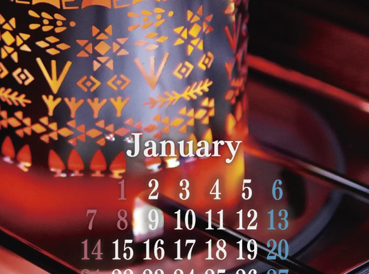 １月のカレンダー付 スマホ用 壁紙 配布中！【毎月恒例企画🦊】