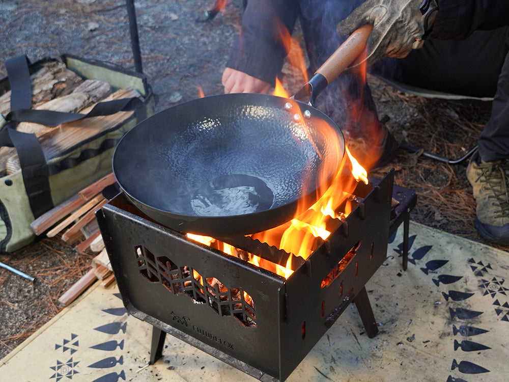 アウトドア専用“中華鍋”