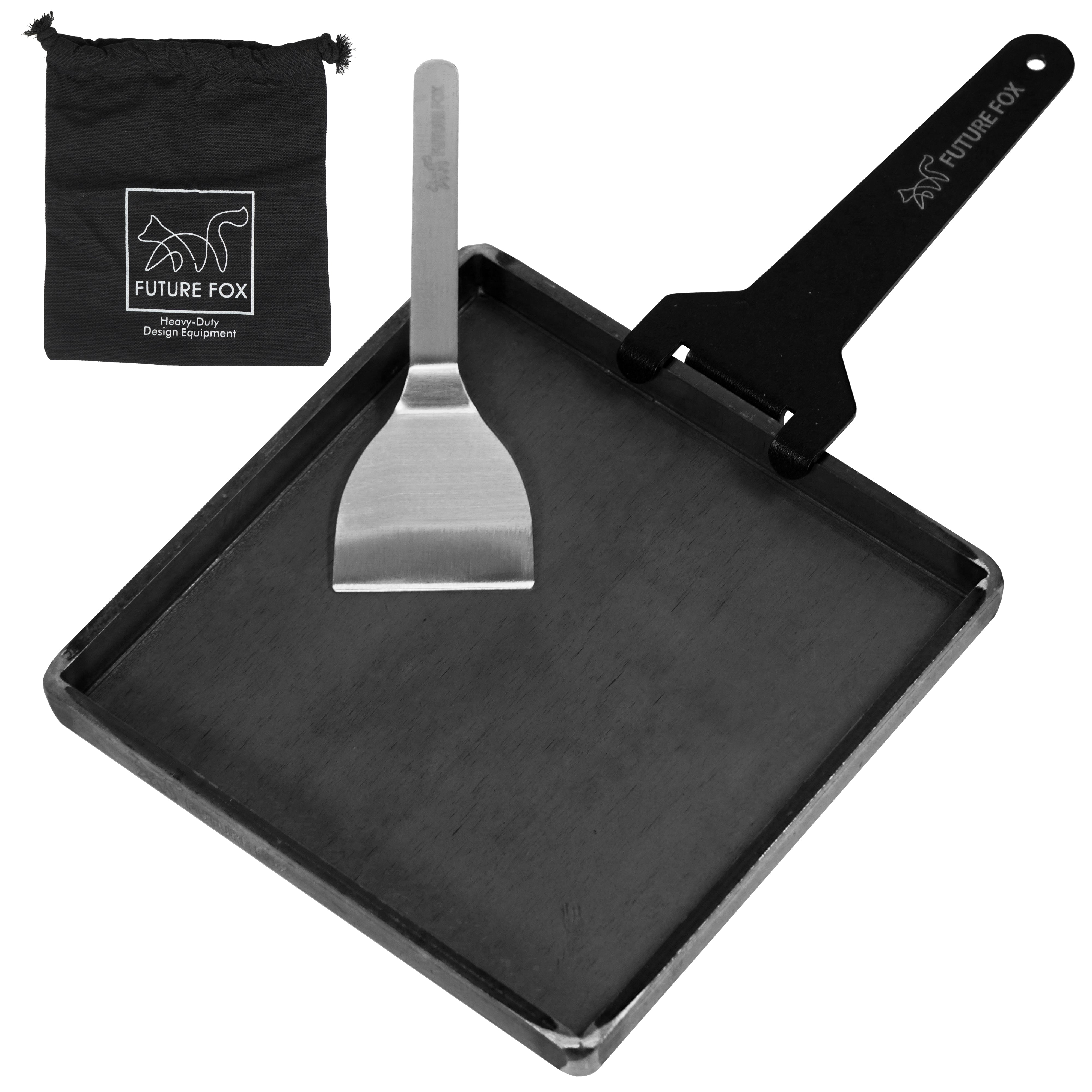 鉄板 縁あり 厚さ4-5mm-17cm-17cm-4-5cm-1-3kg｜FUTURE FOX – FUTURE