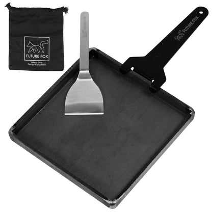 鐵質鑲邊板，厚度 4.5 毫米，尺寸 17x17x2 厘米，重量 1.3 公斤 [預購：預計 1 月中旬開始發貨] 