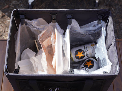 FUTURE FOX トラッシュボックス キャンプ用 ゴミ箱 自立式 容量26L 【翌営業日発送】