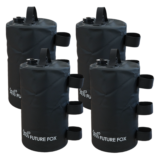 FUTURE FOX タープ専用 注水式 テント ウェイトバッグ おもり 10L×4本 セット 【予約販売：2月上旬から順次発送】