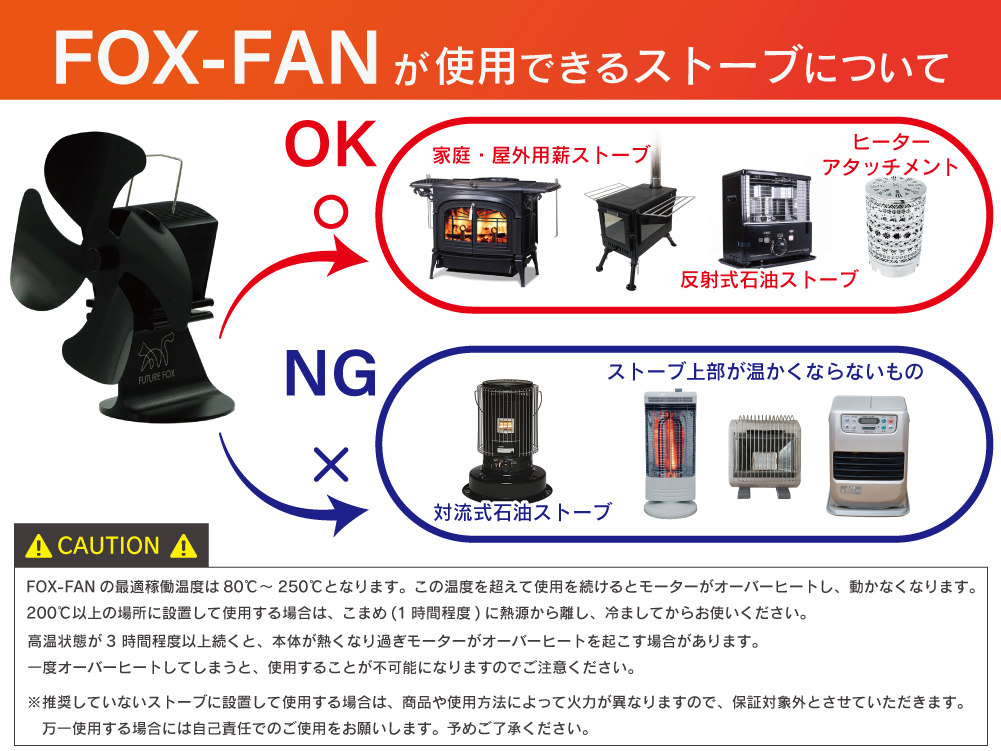 FUTURE FOX FOX-FAN ストーブファン 薪ストーブファン【翌営業日 FUTURE FOX FOX-FAN ストーブファン 薪ストーブファン【翌営業日