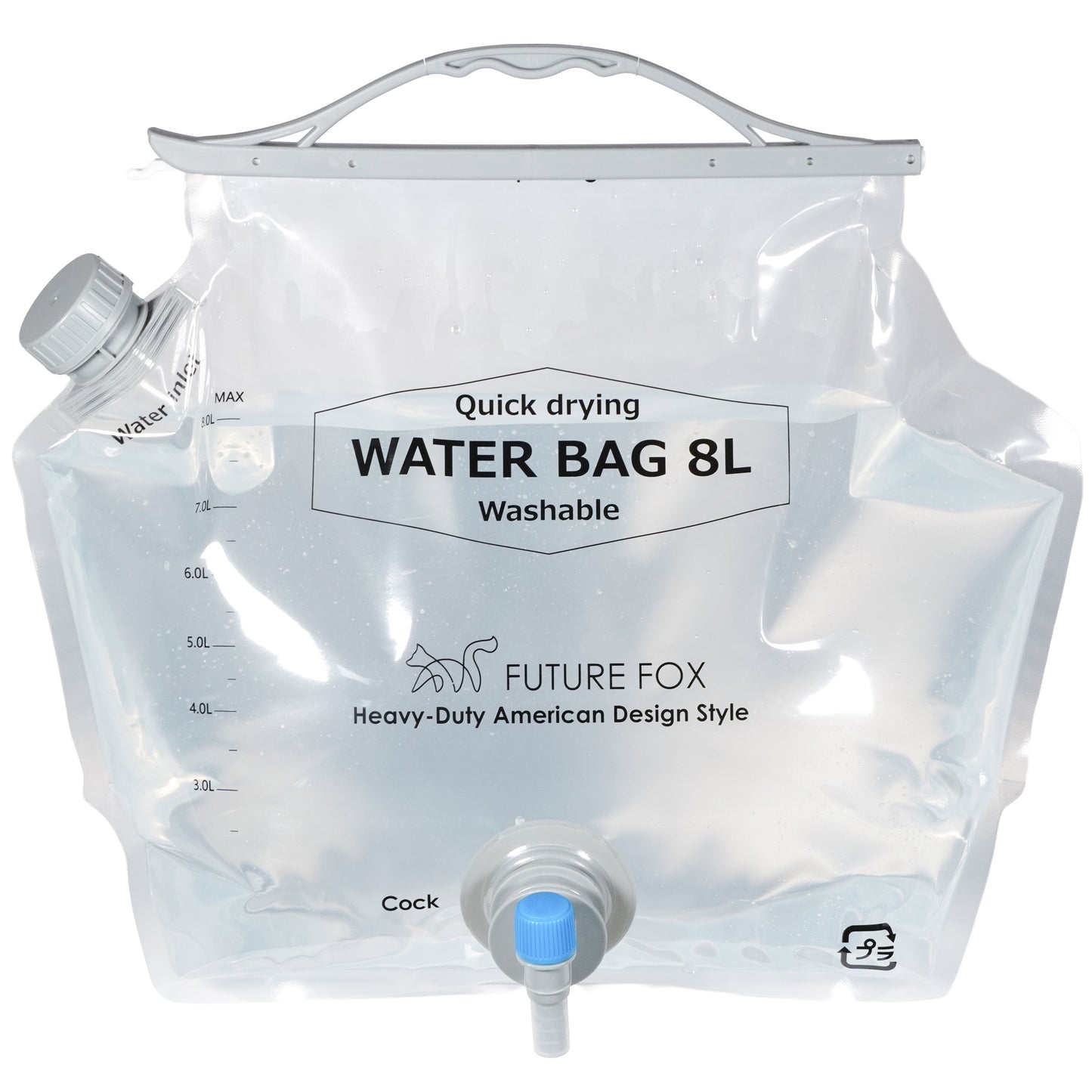 【防災】FUTURE FOX 非常用ウォーターバッグ 8L コンパクト【予約販売：11月上旬から順次発送予定】