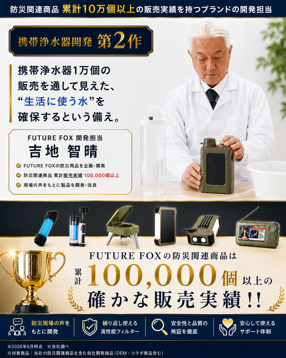 【防災】非常用 電動浄水器 【翌営業日発送】