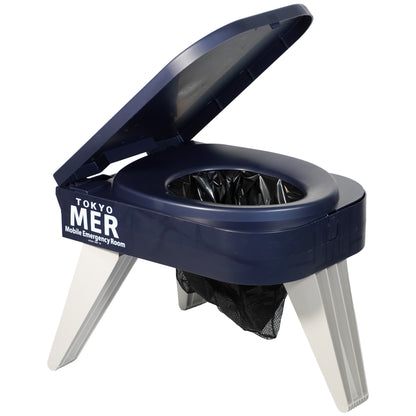 【期間限定】防災用簡易トイレ 『TOKYO MER』防災コラボモデル【予約販売：10月上旬から順次発送】