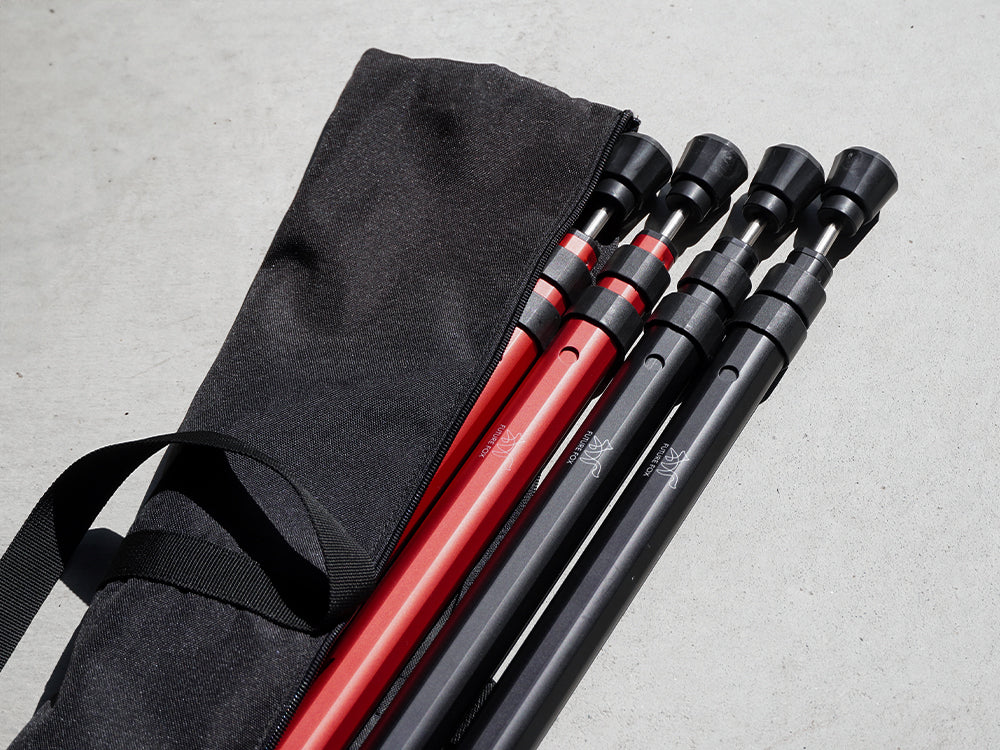 FUTURE FOX 伸縮ポール 新型 十二角形型 2本セット 選べる2サイズ