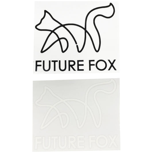 FUTURE FOX ステッカー カッティングシート 10cm×10cm 2枚セット 【翌営業日発送】